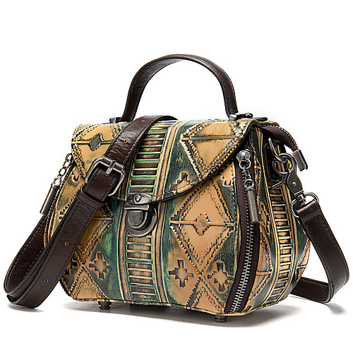 Women's Bags Leather Polyester Satchel Top Handle Bag Embossed Color Block Daily Going out Retro 2021 Handbags Blue Red Yellow Green
Women's Bags Leather Polyester Satchel Top Handle Bag Embossed Color Block Daily Going out Retro 2021 Handbags Blue Red Yellow Green