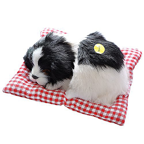 vivid simulation plush sleeping dogs doll toy with sound kids toy birthday gift doll decor stuffed puppies toys color light brown
vivid simulation plush sleeping dogs doll toy with sound kids toy birthday gift doll decor stuffed puppies toys color light brown