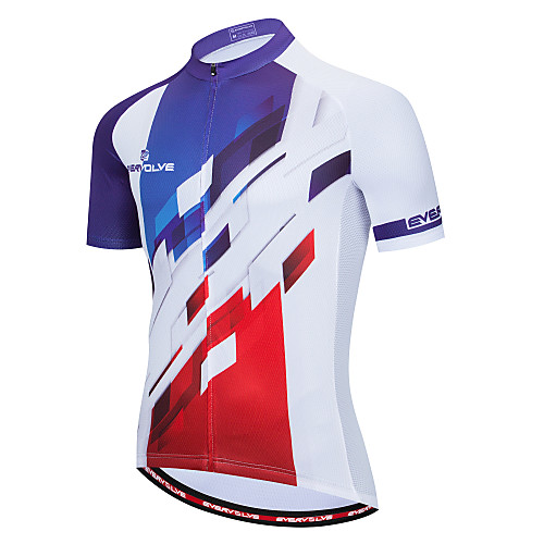 Men's Short Sleeve Cycling Jersey Blue / White Bike Jersey Top Mountain Bike MTB Quick Dry Sports Clothing Apparel / Micro-elastic / Athleisure
Men's Short Sleeve Cycling Jersey Blue / White Bike Jersey Top Mountain Bike MTB Quick Dry Sports Clothing Apparel / Micro-elastic / Athleisure