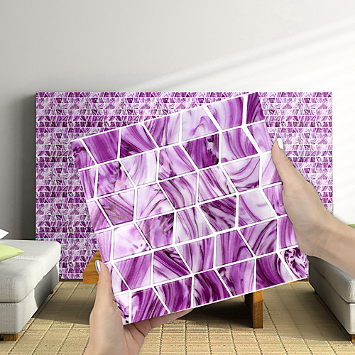 Imitation Epoxy Tile Sticker Pink Purple Mosaic Water Corrugated Wall Sticker House Renovation DIY Self-adhesive PVC Wallpaper Painting Kitchen Waterproof and Oilproof Wall Sticker
Imitation Epoxy Tile Sticker Pink Purple Mosaic Water Corrugated Wall Sticker House Renovation DIY Self-adhesive PVC Wallpaper Painting Kitchen Waterproof and Oilproof Wall Sticker