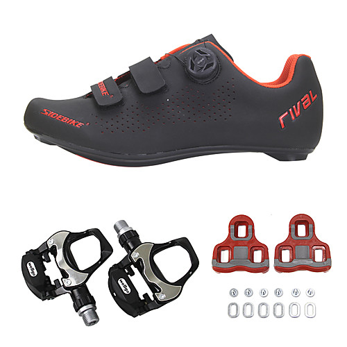 SIDEBIKE Adults' Bike Shoes Breathable Road Cycling Cycling / Bike Recreational Cycling Black / Red Women's Men's Cycling Shoes
SIDEBIKE Adults' Bike Shoes Breathable Road Cycling Cycling / Bike Recreational Cycling Black / Red Women's Men's Cycling Shoes