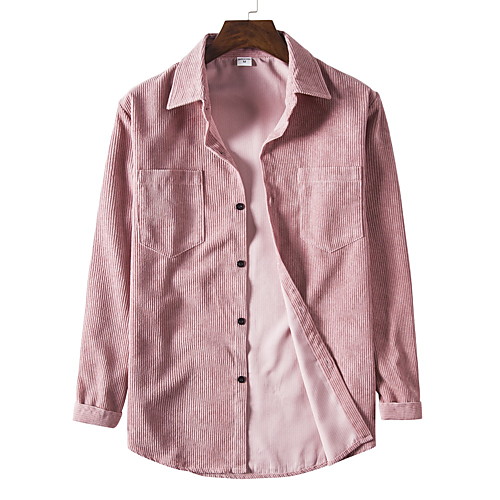Men's Shirt Solid Colored Plus Size Long Sleeve Daily Tops Basic Blue Purple Blushing Pink
Men's Shirt Solid Colored Plus Size Long Sleeve Daily Tops Basic Blue Purple Blushing Pink
