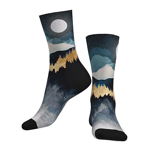 Crew Socks Compression Socks Calf Socks Athletic Sports Socks Cycling Socks Women's Men's Bike / Cycling Lightweight Breathable Anatomic Design 1 Pair Graphic Printed Cotton Dark Navy S M L
Crew Socks Compression Socks Calf Socks Athletic Sports Socks Cycling Socks Women's Men's Bike / Cycling Lightweight Breathable Anatomic Design 1 Pair Graphic Printed Cotton Dark Navy S M L