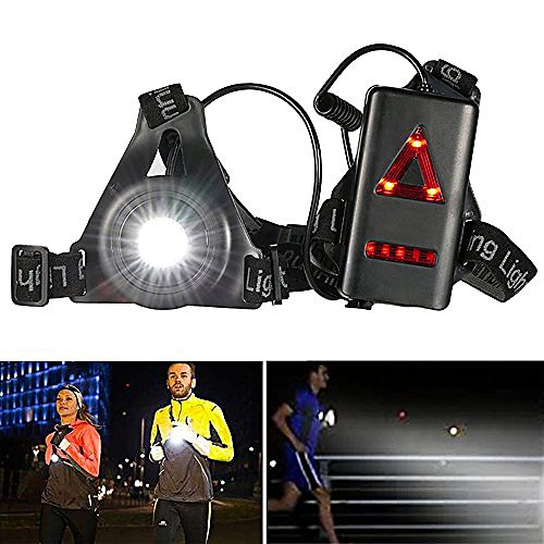 night running safety led chest lights usb rechargeable hands-free night jogging warning light for jogging, camping and hiking
night running safety led chest lights usb rechargeable hands-free night jogging warning light for jogging, camping and hiking