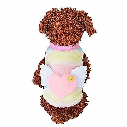 pet shirt, cute dog cat heart print clothing sweater puppy vest dog shirt pet clothes small doggie soft warm shirt coat outwear apparel (pink, m)
pet shirt, cute dog cat heart print clothing sweater puppy vest dog shirt pet clothes small doggie soft warm shirt coat outwear apparel (pink, m)