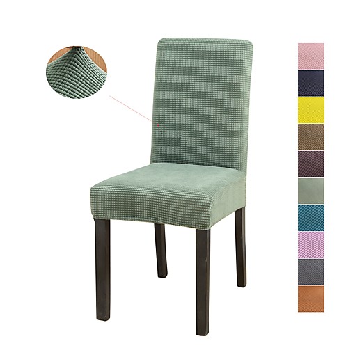 1 Piece Solid Color Stretch Removable Washable Short Dining Chair Covers, Dining Room Chair Protector Seat Slipcover for Hotel,Banquet,Wedding,Party
1 Piece Solid Color Stretch Removable Washable Short Dining Chair Covers, Dining Room Chair Protector Seat Slipcover for Hotel,Banquet,Wedding,Party