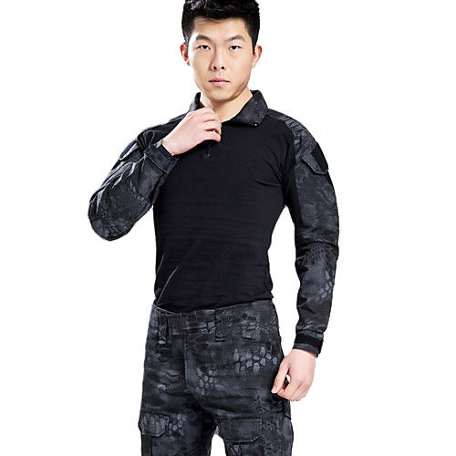 Men's Hunting Leafy Suit Outdoor Windproof Wearproof Soft Heat Retaining Fall Winter Spring Camo / Camouflage Clothing Suit Cotton Camping / Hiking Hunting Fishing Jungle camouflage Black Army Green
Men's Hunting Leafy Suit Outdoor Windproof Wearproof Soft Heat Retaining Fall Winter Spring Camo / Camouflage Clothing Suit Cotton Camping / Hiking Hunting Fishing Jungle camouflage Black Army Green