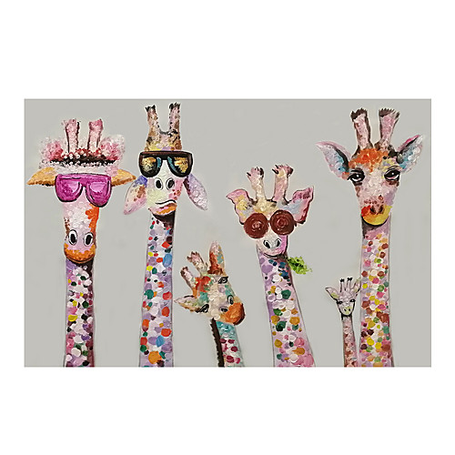 Oil Painting Hand Painted Horizontal Animals Pop Art Vintage Traditional Rolled Canvas (No Frame)
Oil Painting Hand Painted Horizontal Animals Pop Art Vintage Traditional Rolled Canvas (No Frame)