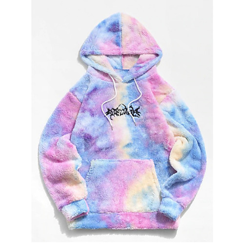 Women's Teddy Coat Tie Dye Front Pocket Daily Fuzzy Cute Hoodies Sweatshirts Slim Loose Purple Orange
Women's Teddy Coat Tie Dye Front Pocket Daily Fuzzy Cute Hoodies Sweatshirts Slim Loose Purple Orange