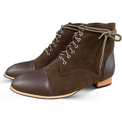 Men's Boots Combat Boots Motorcycle Boots Martin Boots Vintage Daily PU Dark Brown Brown Coffee Fall Winter / Square Toe
Men's Boots Combat Boots Motorcycle Boots Martin Boots Vintage Daily PU Dark Brown Brown Coffee Fall Winter / Square Toe