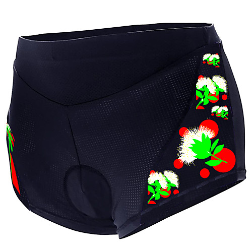 Malciklo Women's Cycling Under Shorts Spandex Bike Underwear Shorts Padded Shorts / Chamois Bottoms Breathable Quick Dry Limits Bacteria Sports Floral Botanical Black Mountain Bike MTB Clothing
Malciklo Women's Cycling Under Shorts Spandex Bike Underwear Shorts Padded Shorts / Chamois Bottoms Breathable Quick Dry Limits Bacteria Sports Floral Botanical Black Mountain Bike MTB Clothing