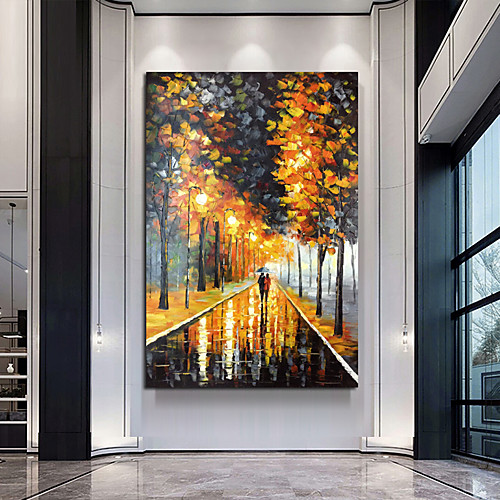 100% Hand-Painted Contemporary Art Oil Painting On Canvas Modern Paintings Home Interior Decor Abstract Art Street Landscape Painting Large Canvas Art(Rolled Canvas without Frame)
100% Hand-Painted Contemporary Art Oil Painting On Canvas Modern Paintings Home Interior Decor Abstract Art Street Landscape Painting Large Canvas Art(Rolled Canvas without Frame)