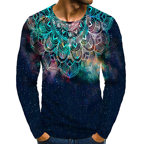 Men's T shirt 3D Print Graphic 3D Plus Size Print Long Sleeve Daily Tops Rainbow
Men's T shirt 3D Print Graphic 3D Plus Size Print Long Sleeve Daily Tops Rainbow