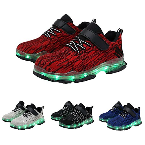 Boys' Girls' Trainers Athletic Shoes LED Shoes USB Charging Knit LED Shoes Little Kids(4-7ys) Big Kids(7years ) Daily Cycling Shoes Walking Shoes LED Black Red Blue Fall Spring
Boys' Girls' Trainers Athletic Shoes LED Shoes USB Charging Knit LED Shoes Little Kids(4-7ys) Big Kids(7years ) Daily Cycling Shoes Walking Shoes LED Black Red Blue Fall Spring