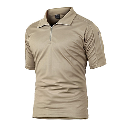 Men's Hunting T-shirt Outdoor Breathable Quick Dry Fast Dry Outdoor Fall Spring Camo Top Cotton Camping / Hiking Hunting Fishing Black Camouflage Khaki
Men's Hunting T-shirt Outdoor Breathable Quick Dry Fast Dry Outdoor Fall Spring Camo Top Cotton Camping / Hiking Hunting Fishing Black Camouflage Khaki