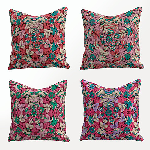 Cushion Cover 4PCS Linen Soft Decorative Square Throw Pillow Cover Cushion Case Pillowcase for Sofa Bedroom 45 x 45 cm (18 x 18 Inch) Superior Quality Mashine Washable Vintage Floral
Cushion Cover 4PCS Linen Soft Decorative Square Throw Pillow Cover Cushion Case Pillowcase for Sofa Bedroom 45 x 45 cm (18 x 18 Inch) Superior Quality Mashine Washable Vintage Floral