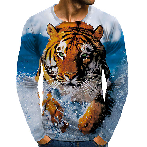 Men's T shirt 3D Print Graphic 3D Plus Size Print Long Sleeve Daily Tops Yellow
Men's T shirt 3D Print Graphic 3D Plus Size Print Long Sleeve Daily Tops Yellow