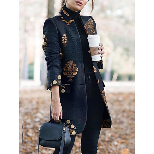 Women's Print Active Fall & Winter Trench Coat Long Holiday Long Sleeve Cotton Blend Coat Tops Navy Blue
Women's Print Active Fall & Winter Trench Coat Long Holiday Long Sleeve Cotton Blend Coat Tops Navy Blue