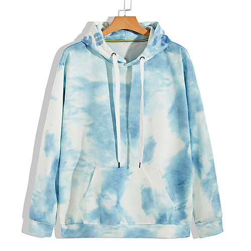Women's Hoodie Pullover Tie Dye Hoodie Color Block Sport Athleisure Hoodie Top Long Sleeve Thermal Breathable Warm Soft Comfortable Everyday Use Casual Daily Outdoor / Winter
Women's Hoodie Pullover Tie Dye Hoodie Color Block Sport Athleisure Hoodie Top Long Sleeve Thermal Breathable Warm Soft Comfortable Everyday Use Casual Daily Outdoor / Winter