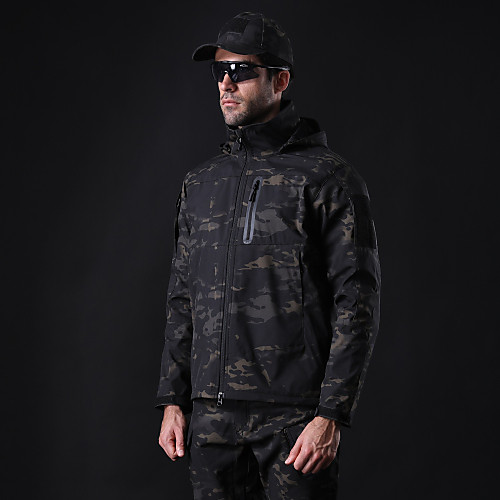 Men's Hiking Fleece Jacket Outdoor Thermal Warm Waterproof Windproof Wearproof Fall Spring Camo Coat Top Polyester Camping / Hiking Hunting Fishing Python Black Black Yellow
Men's Hiking Fleece Jacket Outdoor Thermal Warm Waterproof Windproof Wearproof Fall Spring Camo Coat Top Polyester Camping / Hiking Hunting Fishing Python Black Black Yellow