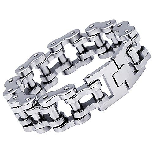 punk heavy biker motorcycle bracelet fro boys mens chain 316l stainless steel 21mm 10inch
punk heavy biker motorcycle bracelet fro boys mens chain 316l stainless steel 21mm 10inch