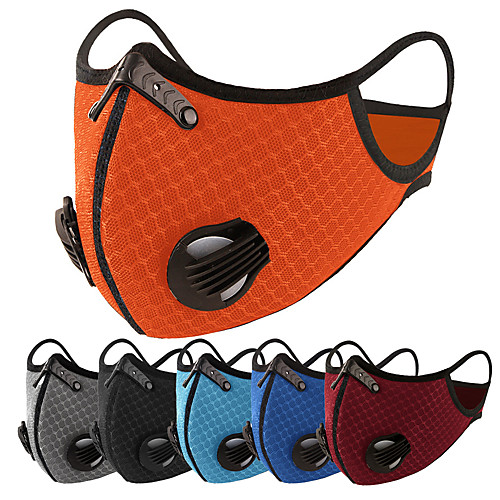 Sports Mask Cycling Accessories 5 layers of filter 2 Valves Half Face Scarf Veil
Sports Mask Cycling Accessories 5 layers of filter 2 Valves Half Face Scarf Veil