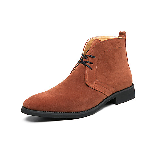 Men's Boots Casual Daily Walking Shoes Suede Breathable Non-slipping Wear Proof Black Brown Fall
Men's Boots Casual Daily Walking Shoes Suede Breathable Non-slipping Wear Proof Black Brown Fall