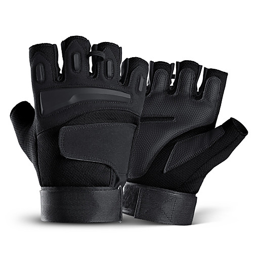 Bike Gloves / Cycling Gloves Anti-Slip Breathable Wearable Fingerless Gloves Sports Gloves Black Red Blue for Adults' Outdoor Exercise Cycling / Bike
Bike Gloves / Cycling Gloves Anti-Slip Breathable Wearable Fingerless Gloves Sports Gloves Black Red Blue for Adults' Outdoor Exercise Cycling / Bike