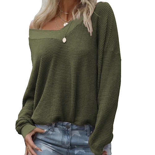 women's v neck waffle sweater knit long sleeve top oversized pullover tops gray xl
women's v neck waffle sweater knit long sleeve top oversized pullover tops gray xl