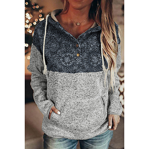 Women's Pullover Hoodie Sweatshirt Graphic Front Pocket Daily Casual Hoodies Sweatshirts Black Dark Gray Gray
Women's Pullover Hoodie Sweatshirt Graphic Front Pocket Daily Casual Hoodies Sweatshirts Black Dark Gray Gray