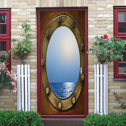 Imitation Ship Window Self-adhesive Creative Door Stickers For Living Room DIY Decorative Home Waterproof Wall Stickers
Imitation Ship Window Self-adhesive Creative Door Stickers For Living Room DIY Decorative Home Waterproof Wall Stickers