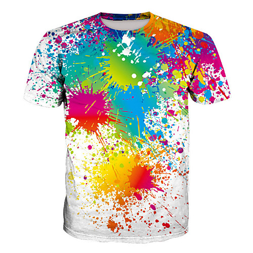 men's shirt summer rainbow printed button short-sleeved shirt beach tie dye tee top (m, multicolor b)
men's shirt summer rainbow printed button short-sleeved shirt beach tie dye tee top (m, multicolor b)