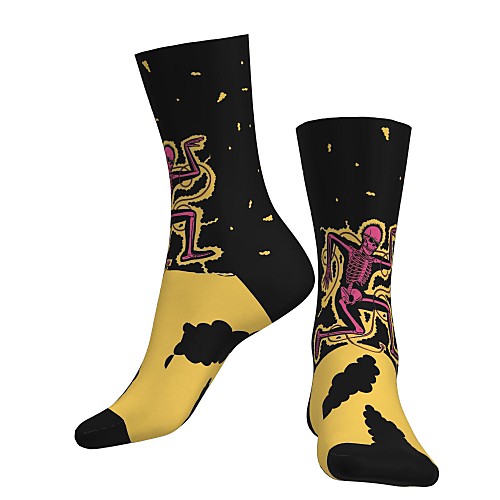 Crew Socks Compression Socks Calf Socks Athletic Sports Socks Cycling Socks Women's Men's Bike / Cycling Breathable Soft Comfortable 1 Pair Skull Cotton Black S M L / Stretchy / Halloween
Crew Socks Compression Socks Calf Socks Athletic Sports Socks Cycling Socks Women's Men's Bike / Cycling Breathable Soft Comfortable 1 Pair Skull Cotton Black S M L / Stretchy / Halloween