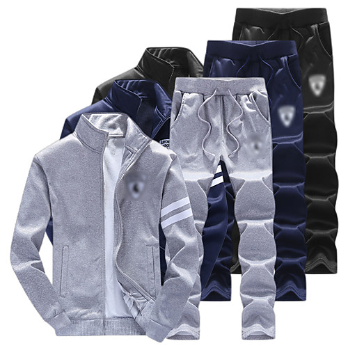 Men's 2-Piece Full Zip Tracksuit Sweatsuit Jogging Suit Street Athleisure Long Sleeve Winter Front Zipper Thermal Warm Breathable Moisture Wicking Fitness Running Active Training Jogging Sportswear
Men's 2-Piece Full Zip Tracksuit Sweatsuit Jogging Suit Street Athleisure Long Sleeve Winter Front Zipper Thermal Warm Breathable Moisture Wicking Fitness Running Active Training Jogging Sportswear