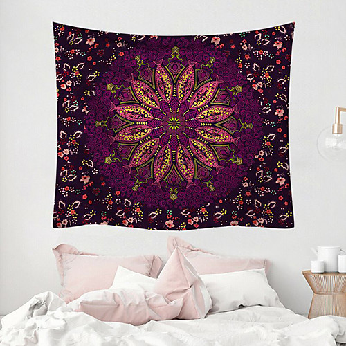 Mandala Bohemian Wall Tapestry Art Decor Blanket Curtain Picnic Tablecloth Hanging Home Bedroom Living Room Dorm Decoration Boho Hippie Polyester Fiber Mandala Psychedelic Floral Flower Lotus Fuchsia
Mandala Bohemian Wall Tapestry Art Decor Blanket Curtain Picnic Tablecloth Hanging Home Bedroom Living Room Dorm Decoration Boho Hippie Polyester Fiber Mandala Psychedelic Floral Flower Lotus Fuchsia