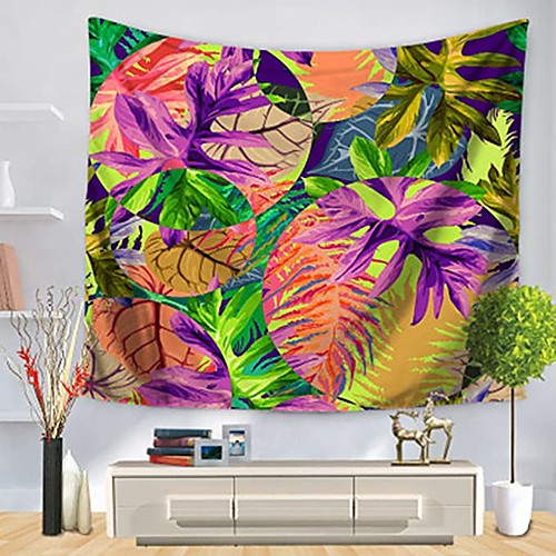 Wall Tapestry Art Decor Blanket Curtain Picnic Tablecloth Hanging Home Bedroom Living Room Dorm Decoration Polyester Colorful Leaves View 
Wall Tapestry Art Decor Blanket Curtain Picnic Tablecloth Hanging Home Bedroom Living Room Dorm Decoration Polyester Colorful Leaves View