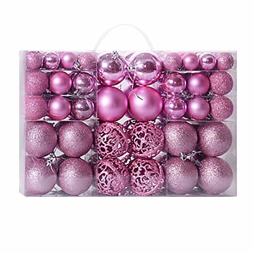 100pcs christmas ball ornaments (3-6cm)multicolor shatterproof christmas decorations hanging balls for xmas tree wedding party decoration
100pcs christmas ball ornaments (3-6cm)multicolor shatterproof christmas decorations hanging balls for xmas tree wedding party decoration