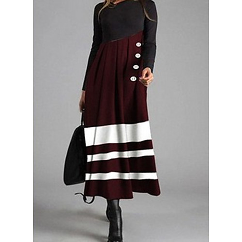 Women's Swing Dress Maxi long Dress Blue Wine Gray Long Sleeve Print Print Fall V Neck Casual 2021 S M L XL XXL 3XL
Women's Swing Dress Maxi long Dress Blue Wine Gray Long Sleeve Print Print Fall V Neck Casual 2021 S M L XL XXL 3XL