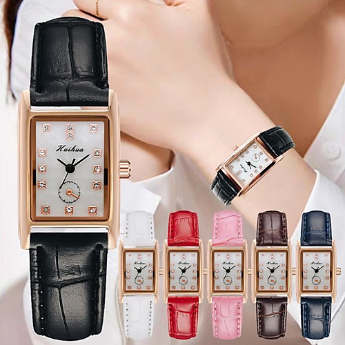Women's Quartz Watches Analog Quartz Stylish Luxury Casual Watch Imitation Diamond / PU Leather
Women's Quartz Watches Analog Quartz Stylish Luxury Casual Watch Imitation Diamond / PU Leather