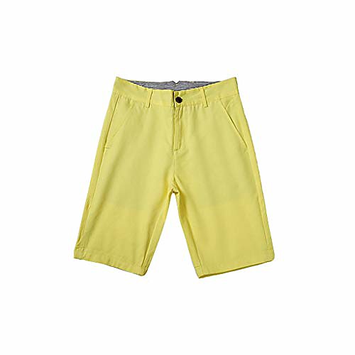 fashion classic men's pure color straight cargo shorts with pockets casual plus size board pants beach trunks yellow
fashion classic men's pure color straight cargo shorts with pockets casual plus size board pants beach trunks yellow