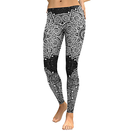 Women's Sporty Comfort Skinny Gym Yoga Leggings Pants Patterned Full Length Print High Waist Black
Women's Sporty Comfort Skinny Gym Yoga Leggings Pants Patterned Full Length Print High Waist Black