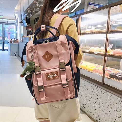 Women's Bags Nylon Top Handle Bag Zipper Solid Colored Solid Color Plain Daily Backpack Handbags Gray Green Black Blue Yellow
Women's Bags Nylon Top Handle Bag Zipper Solid Colored Solid Color Plain Daily Backpack Handbags Gray Green Black Blue Yellow