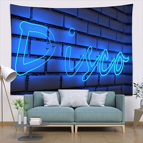 Wall Tapestry Art Deco Blanket Curtain Picnic Table Cloth Hanging Home Bedroom Living Room Dormitory Decoration Polyester Fiber Still Life Modern Neon Blue
Wall Tapestry Art Deco Blanket Curtain Picnic Table Cloth Hanging Home Bedroom Living Room Dormitory Decoration Polyester Fiber Still Life Modern Neon Blue