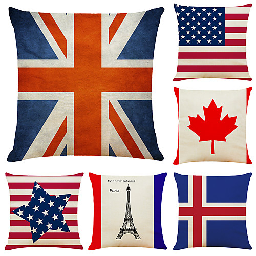 Cushion Cover 6PC Linen Soft Decorative Square Throw Pillow Cover Cushion Case Pillowcase for Sofa Bedroom 45 x 45 cm (18 x 18 Inch) Superior Quality Mashine Washable
Cushion Cover 6PC Linen Soft Decorative Square Throw Pillow Cover Cushion Case Pillowcase for Sofa Bedroom 45 x 45 cm (18 x 18 Inch) Superior Quality Mashine Washable
