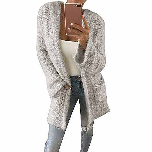 oversized sweaters for women,women's long sleeve open front hoodie knit sweater cardigan with pockets gray
oversized sweaters for women,women's long sleeve open front hoodie knit sweater cardigan with pockets gray