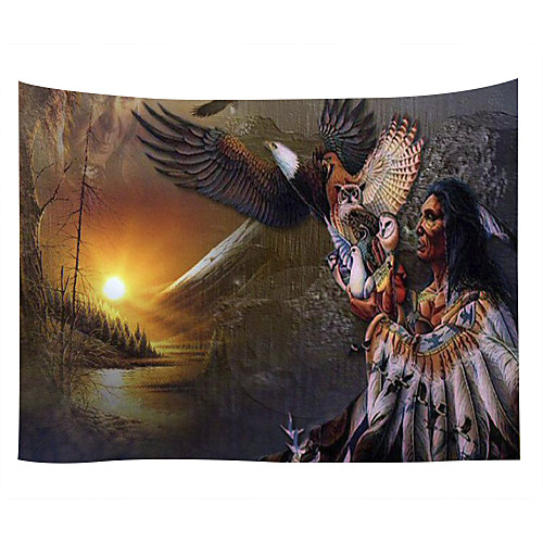 Wall Tapestry Art Decor Blanket Curtain Picnic Tablecloth Hanging Home Bedroom Living Room Dorm Decoration Polyester Ancient Indians
Wall Tapestry Art Decor Blanket Curtain Picnic Tablecloth Hanging Home Bedroom Living Room Dorm Decoration Polyester Ancient Indians