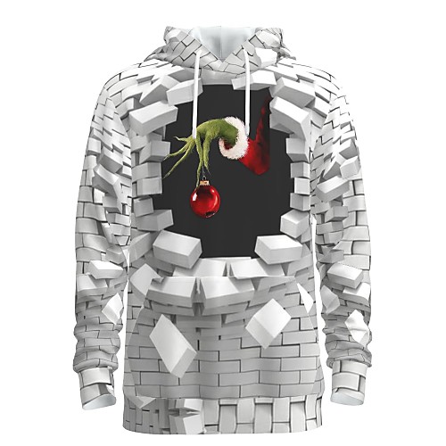 Men's Pullover Hoodie Sweatshirt Print Graphic 3D Front Pocket Christmas Daily 3D Print 3D Print Christmas Hoodies Sweatshirts White
Men's Pullover Hoodie Sweatshirt Print Graphic 3D Front Pocket Christmas Daily 3D Print 3D Print Christmas Hoodies Sweatshirts White