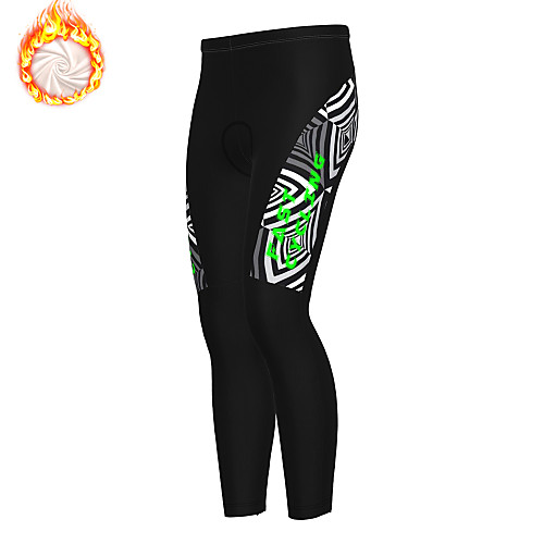 21Grams Men's Cycling Tights Cycling Pants Winter Fleece Bike Tights Padded Shorts / Chamois Pants Thermal Warm Fleece Lining Breathable Sports Black Mountain Bike MTB Road Bike Cycling Clothing
21Grams Men's Cycling Tights Cycling Pants Winter Fleece Bike Tights Padded Shorts / Chamois Pants Thermal Warm Fleece Lining Breathable Sports Black Mountain Bike MTB Road Bike Cycling Clothing