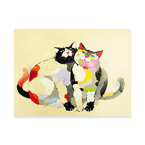 Animal Oil Painting On Canvas Cat Abstract Contemporary Art Wall Paintings Handmade Painting Home Office Decorations Canvas Wall Art Painting Rolled Canvas No Frame
Animal Oil Painting On Canvas Cat Abstract Contemporary Art Wall Paintings Handmade Painting Home Office Decorations Canvas Wall Art Painting Rolled Canvas No Frame