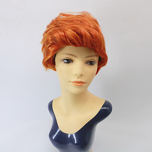 New Style Wig Ladies Fluffy Temperament Orange Red Short Curly Hair Middle-Aged And Elderly High-End Wig Sets
New Style Wig Ladies Fluffy Temperament Orange Red Short Curly Hair Middle-Aged And Elderly High-End Wig Sets